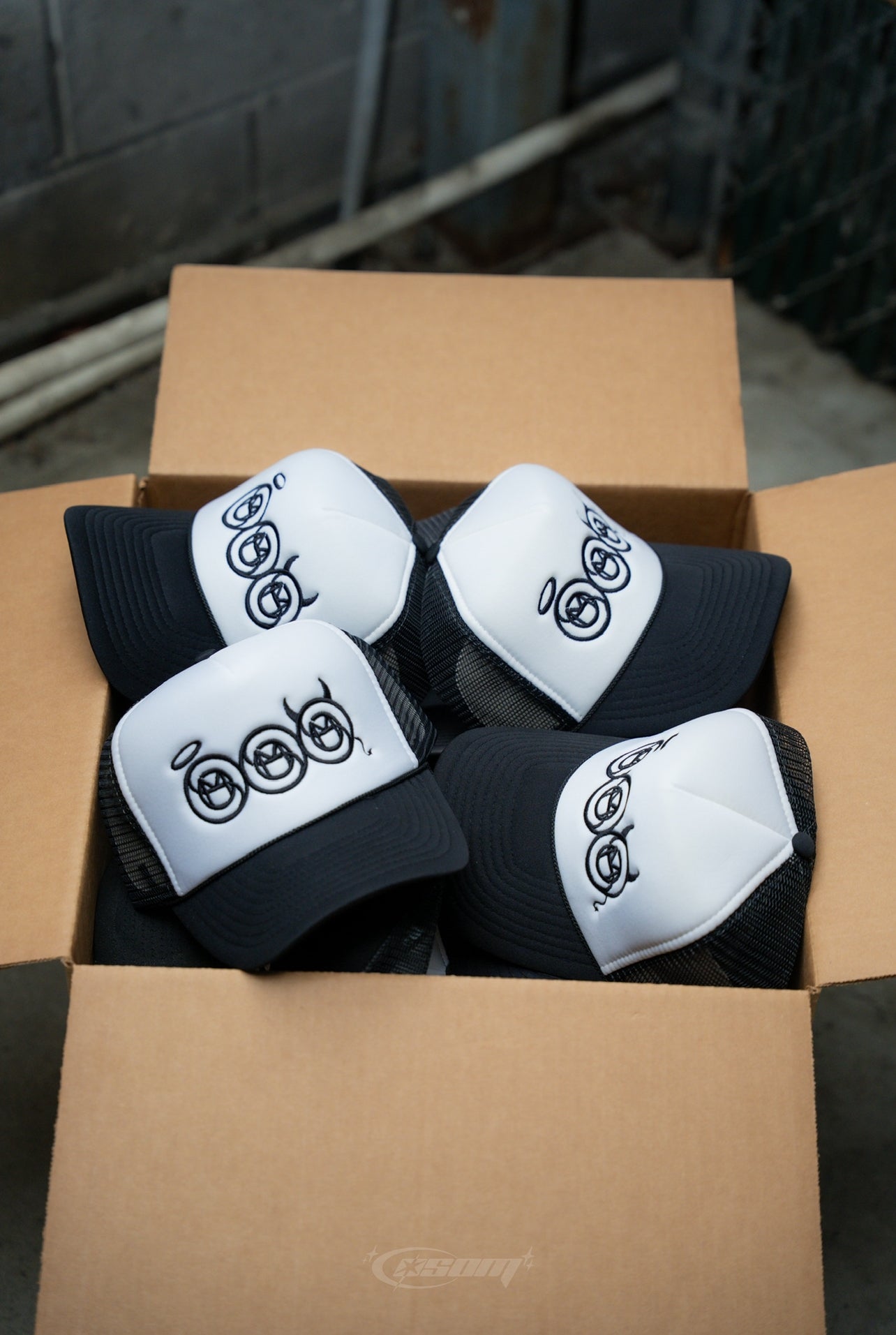 Black "Sacred & Sinful" Trucker Hat