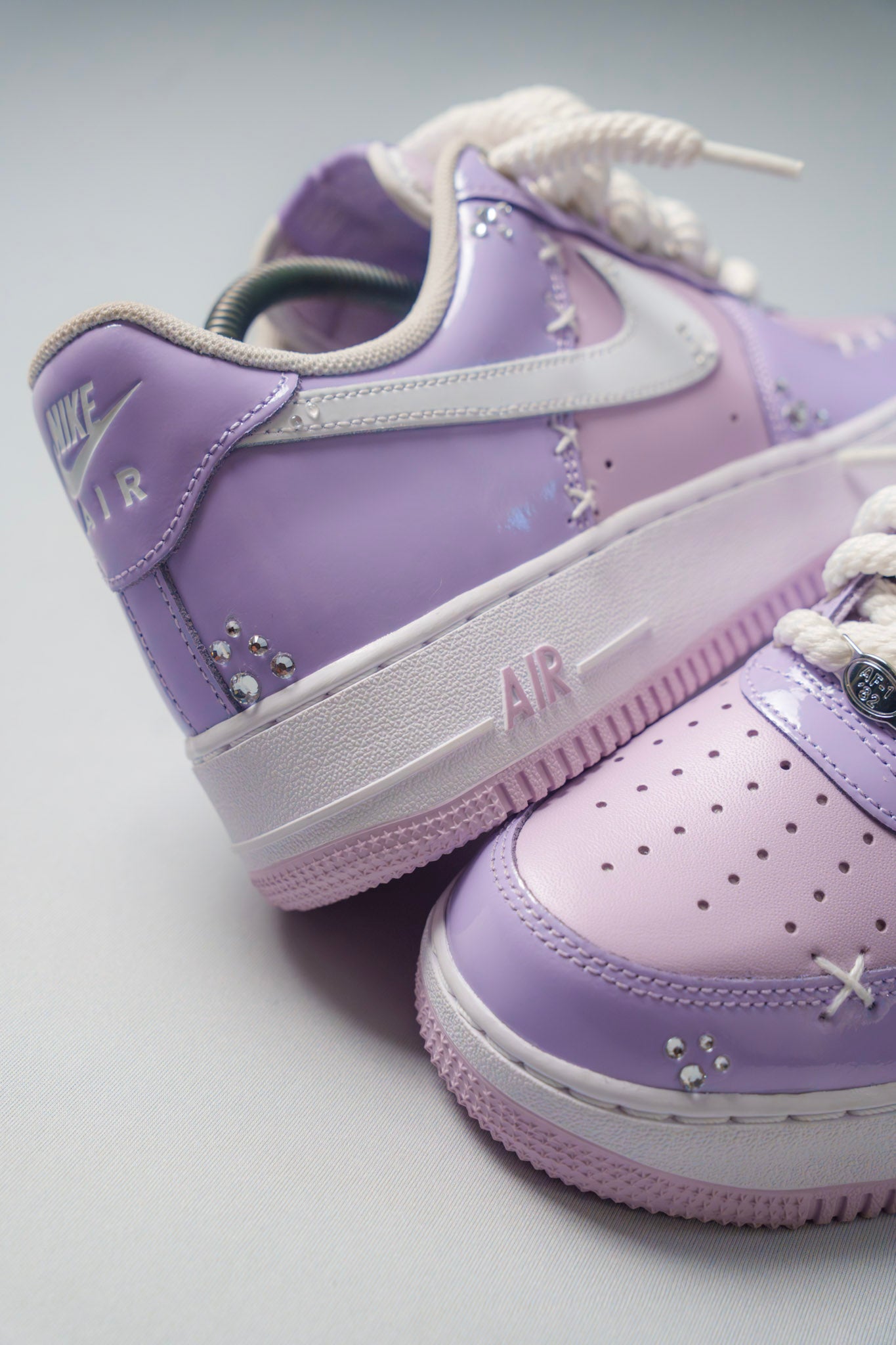 “LAVENDER” Patent Leather AF1s