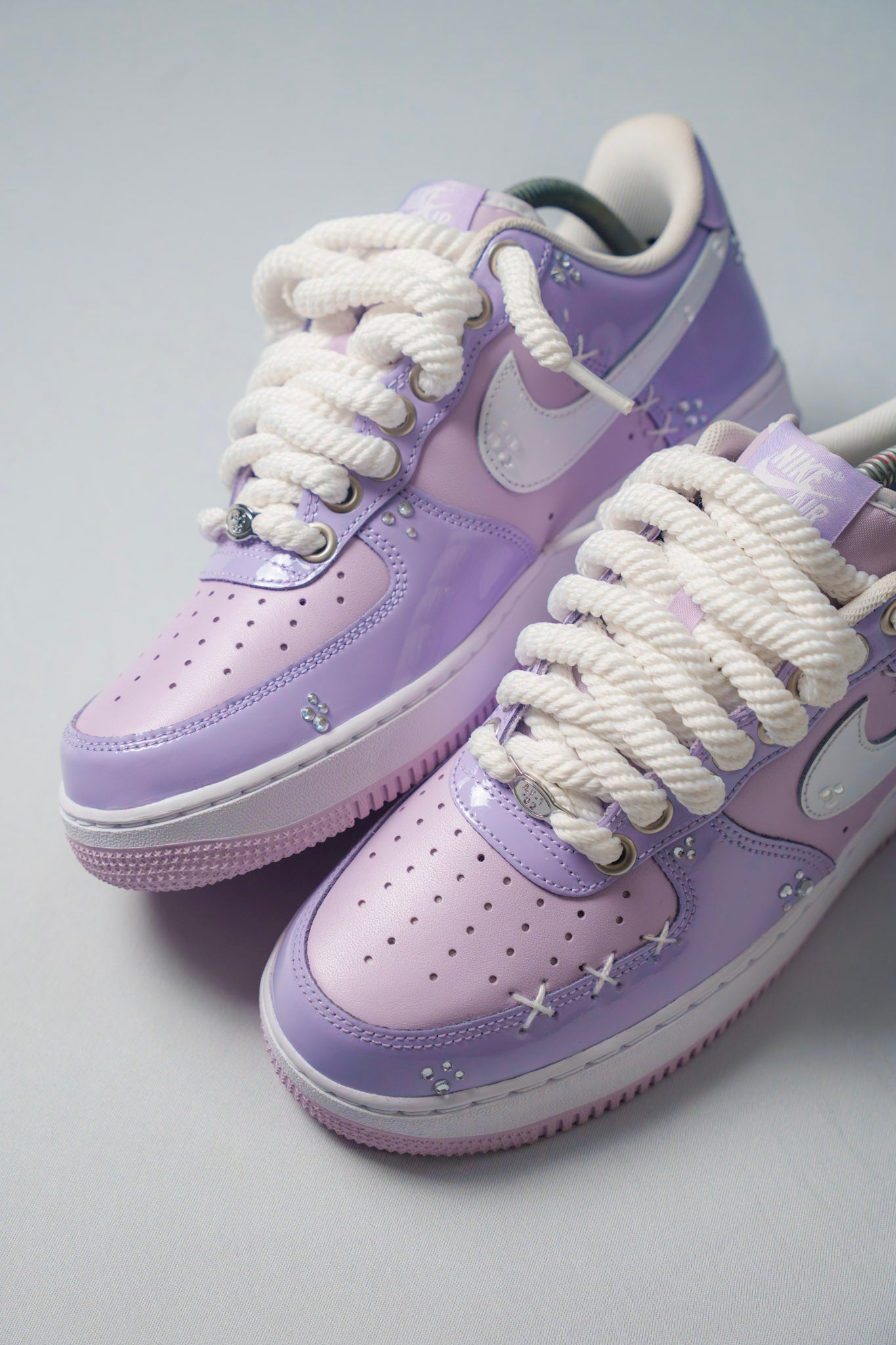 “LAVENDER” Patent Leather AF1s