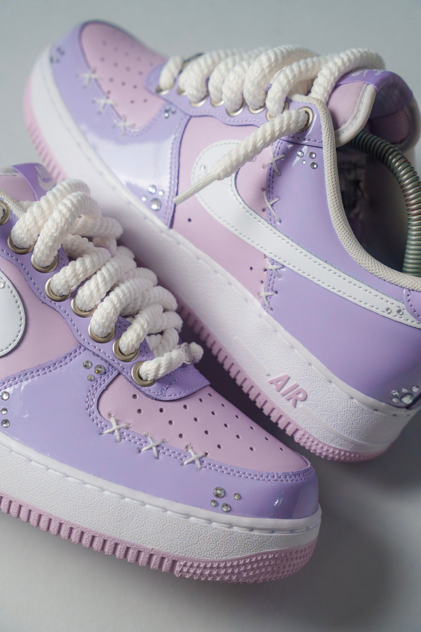 “LAVENDER” Patent Leather AF1s