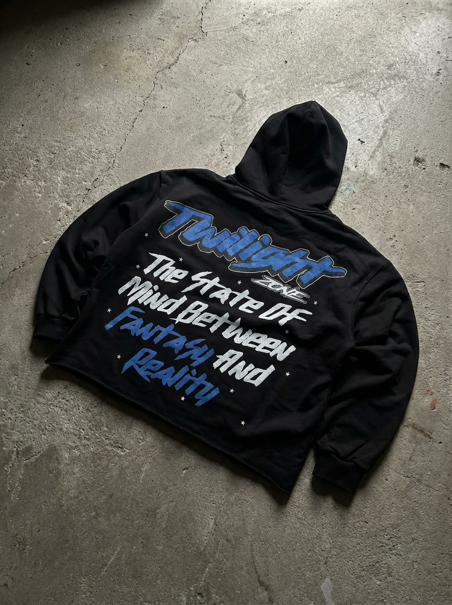 "Twilight Zone" Cropped Hoodie
