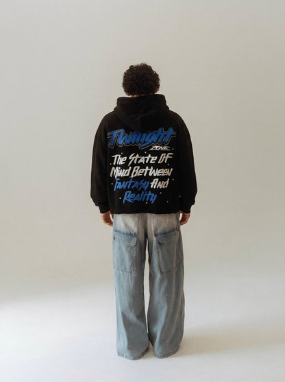 "Twilight Zone" Cropped Hoodie